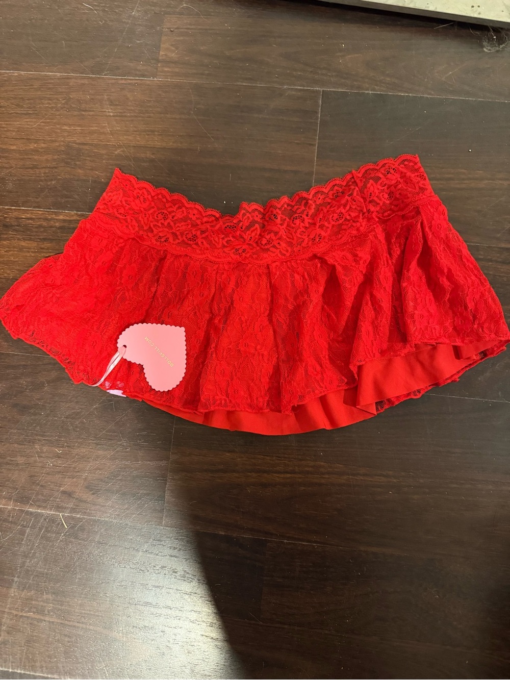 NWT Dolls Kill Lace Skirt